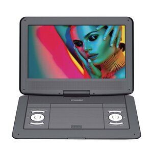 Sylvania Portable DVD Player with Swivel Screen in box
